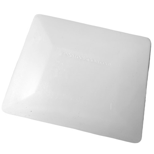 4" White Teflon Hard Card