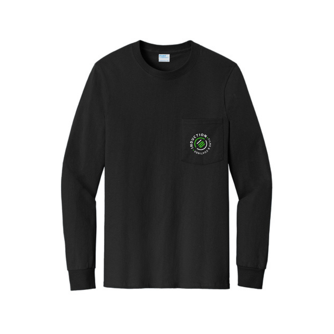 Men's Long Sleeve T-Shirt With Pocket
