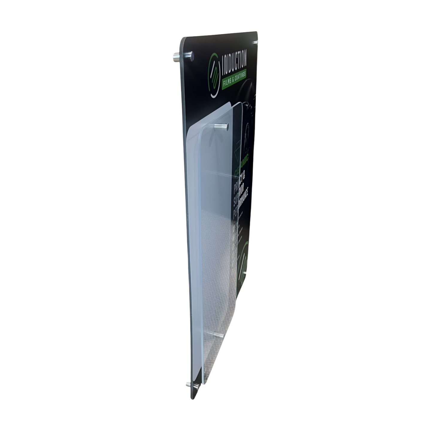 Jet Black Wall Board Display